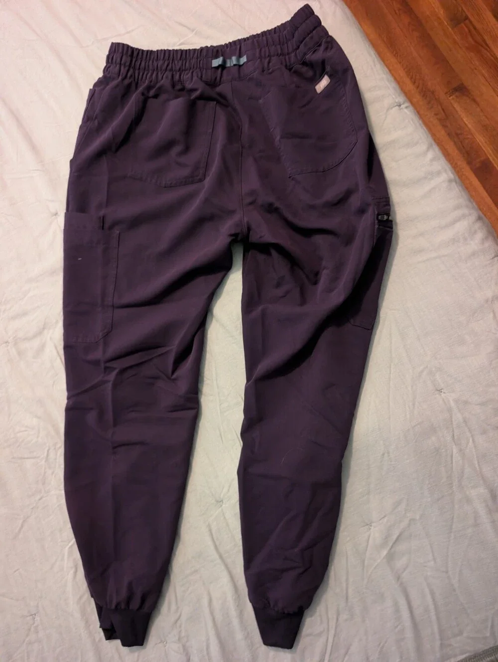 Figs Purple Jam Uman Relaxed Jogger Scrub Pant